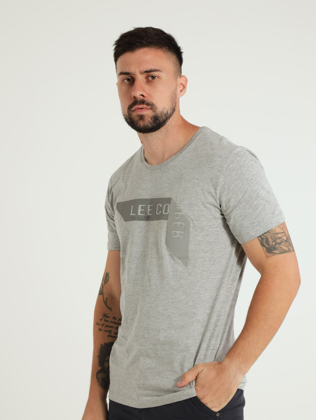 Klein Tee - Grey Melange