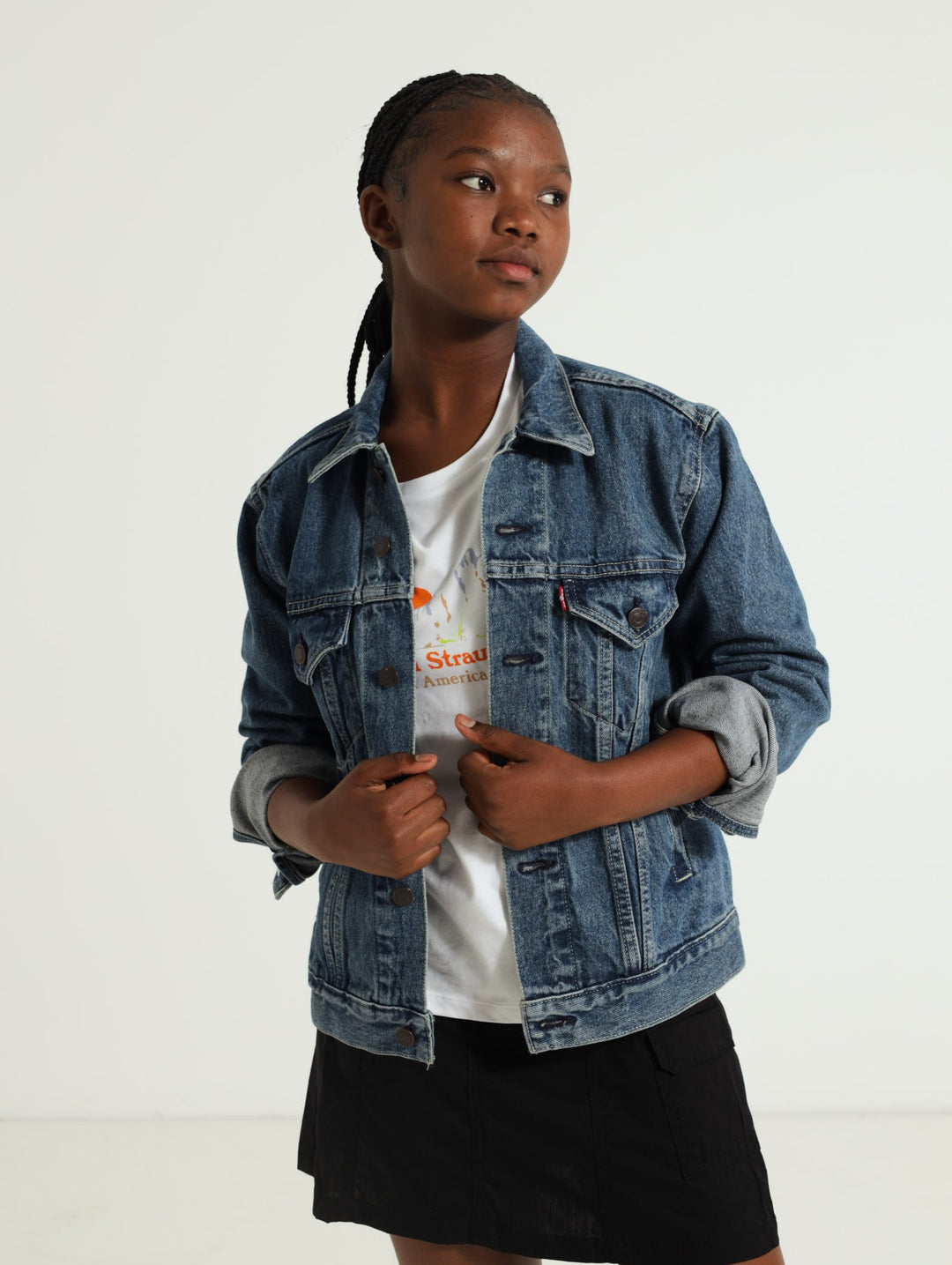 Ladies Ex-Boyfriend Trucker Jacket Indigo – Edgars