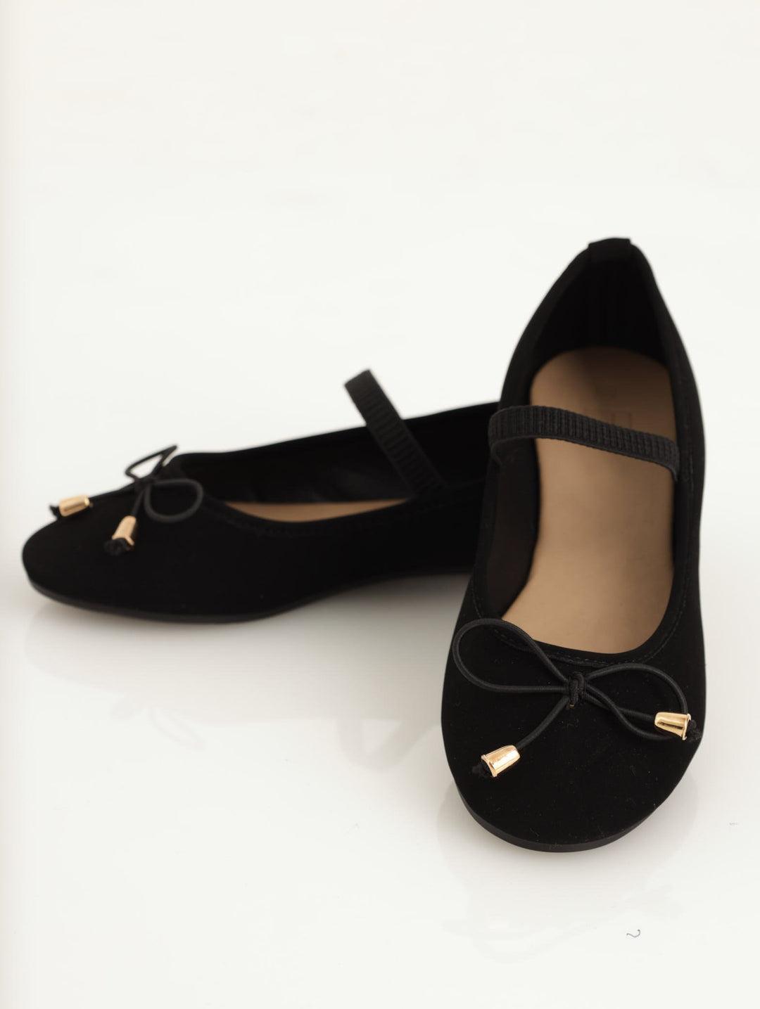Girls Basic Pump Shoe - Black