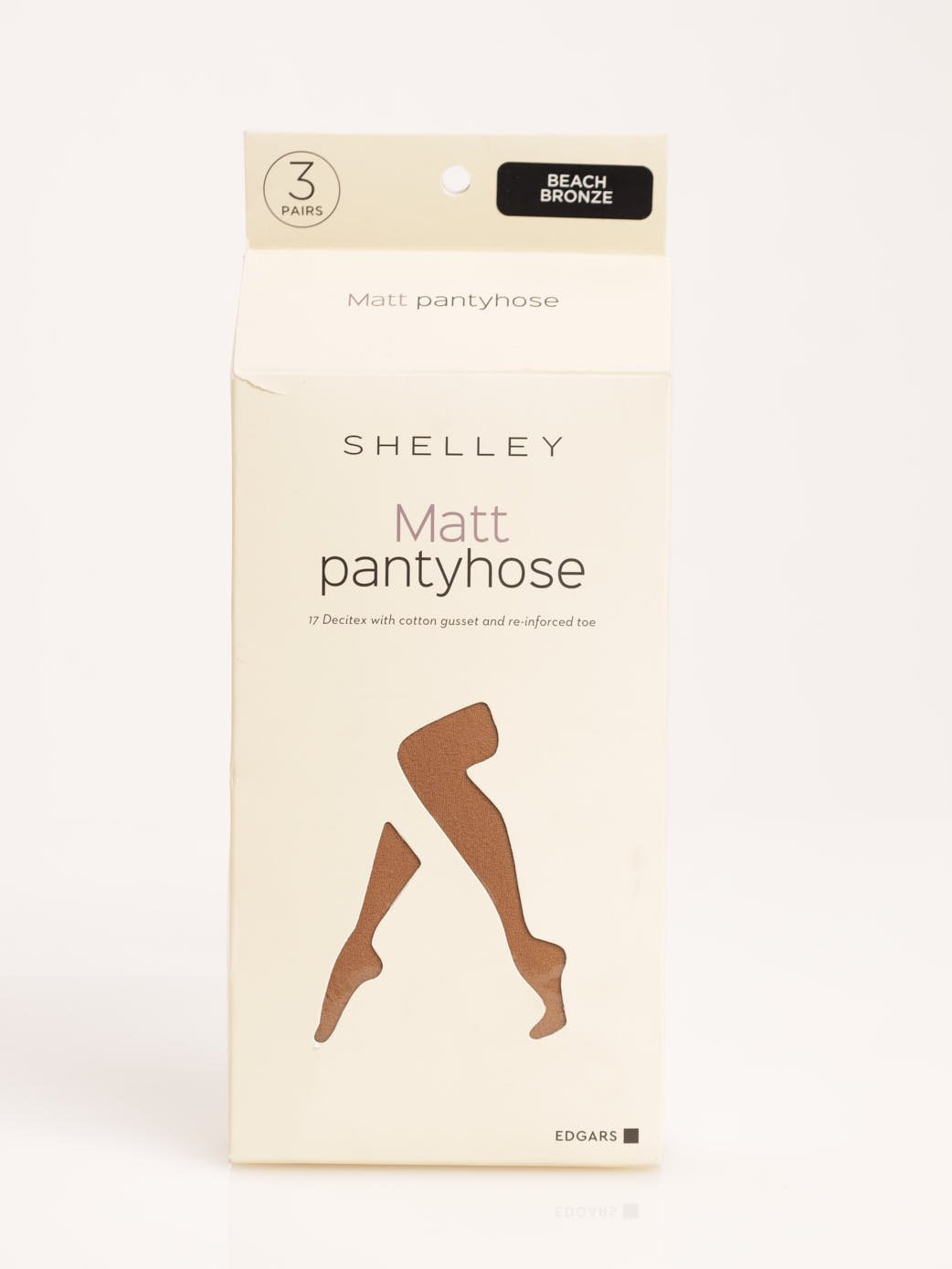 Laides 3 Pack Sheer Pantyhose - Beach Bronze