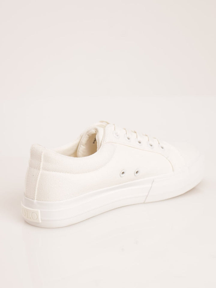 Ladies Classic Canvas Sneaker - White