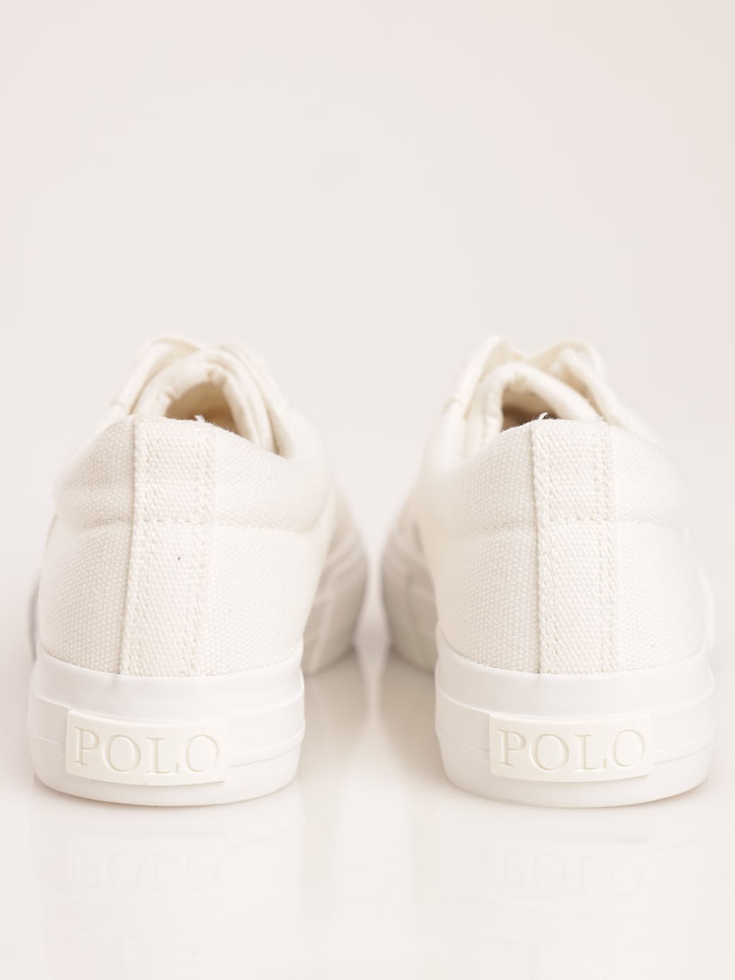 Ladies Classic Canvas Sneaker - White