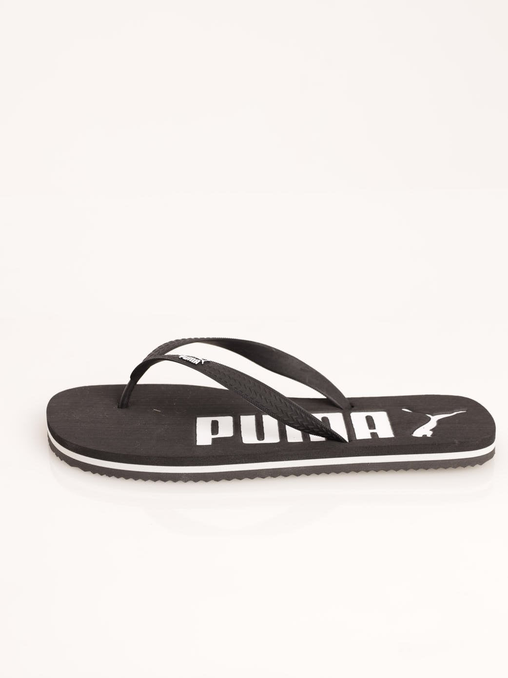 Men's First Flip Brushed Sandal - Black/White