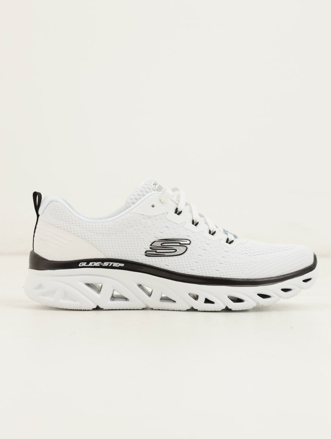 Ladies Glide-Step Sport Sneaker - White/Black