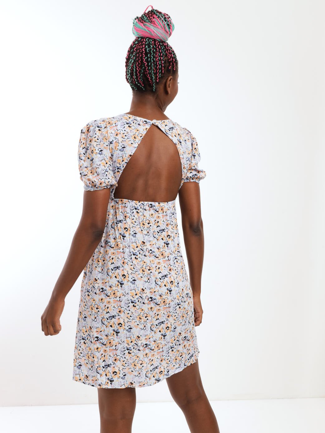 Ladies Floral Tea Dress