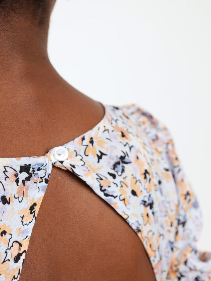 Ladies Floral Tea Dress