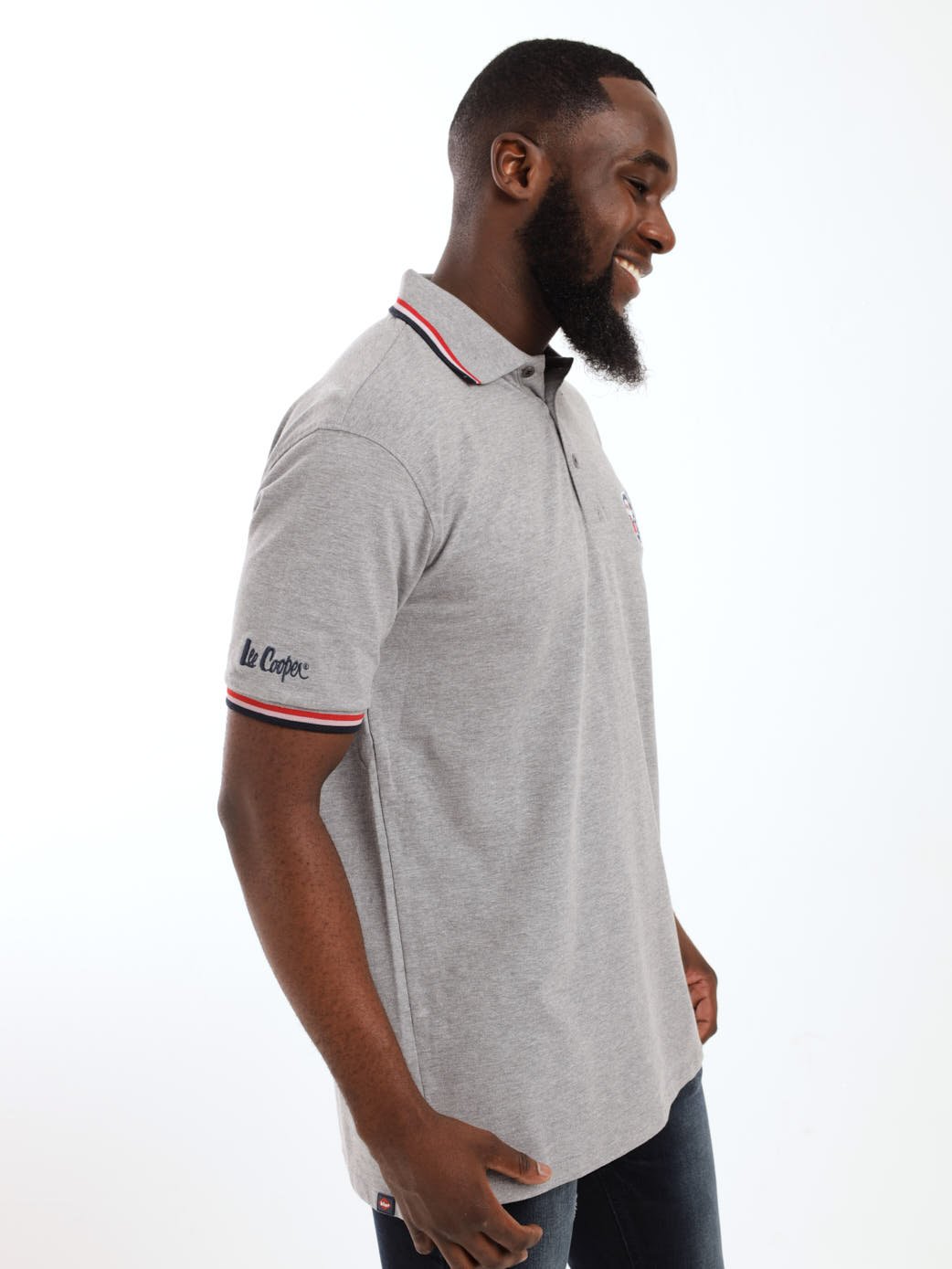 Men's Craig Golfer - Grey Melange