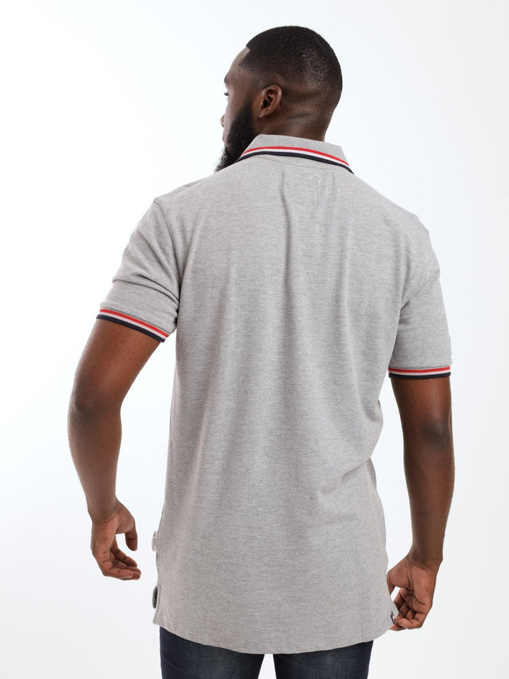 Men's Craig Golfer - Grey Melange