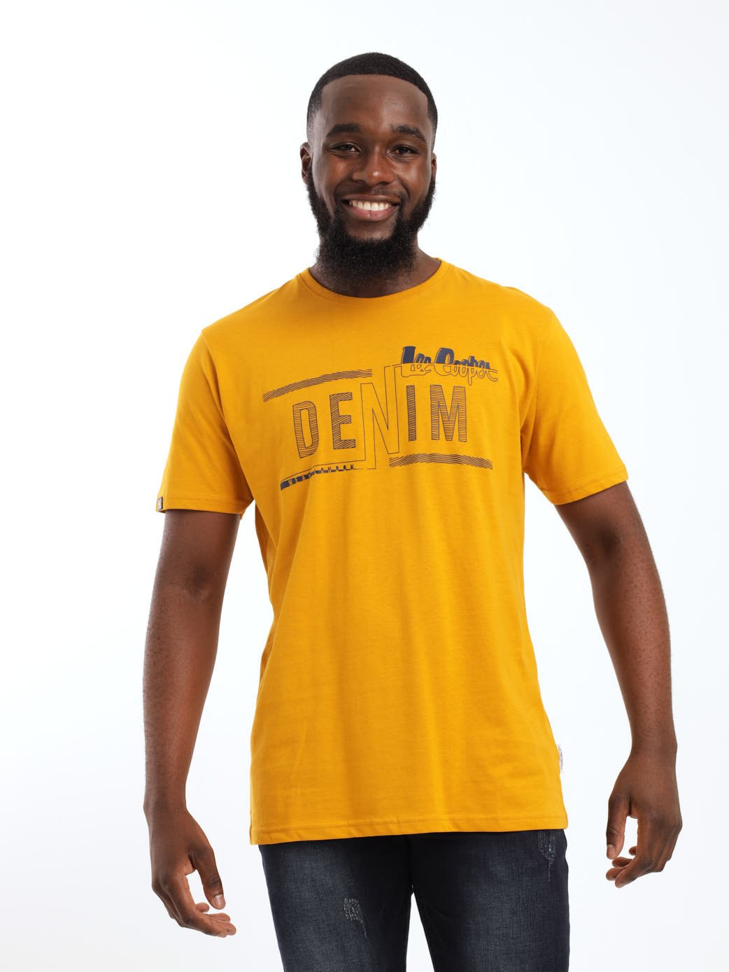 Men's Keenen Printed Tee - Yellow