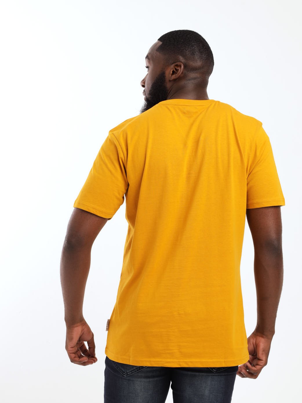 Men's Keenen Printed Tee - Yellow