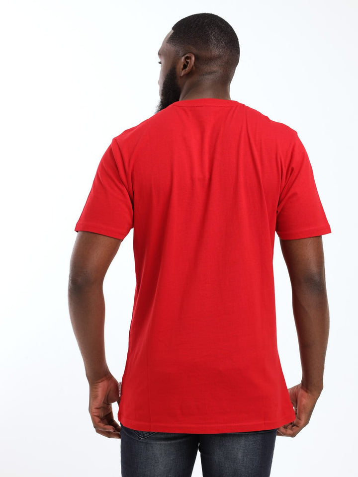 Men's Marvin Printed Tee - Red