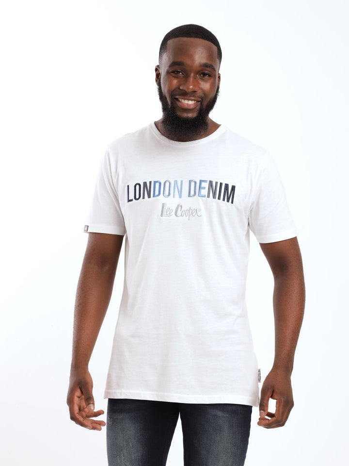 Men's Axl Ombre Tee - White