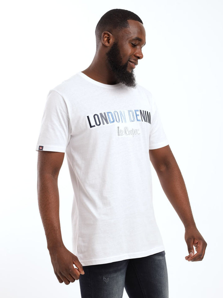 Men's Axl Ombre Tee - White