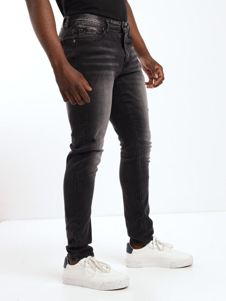 Men's Black Jose Skinny Denim Jean