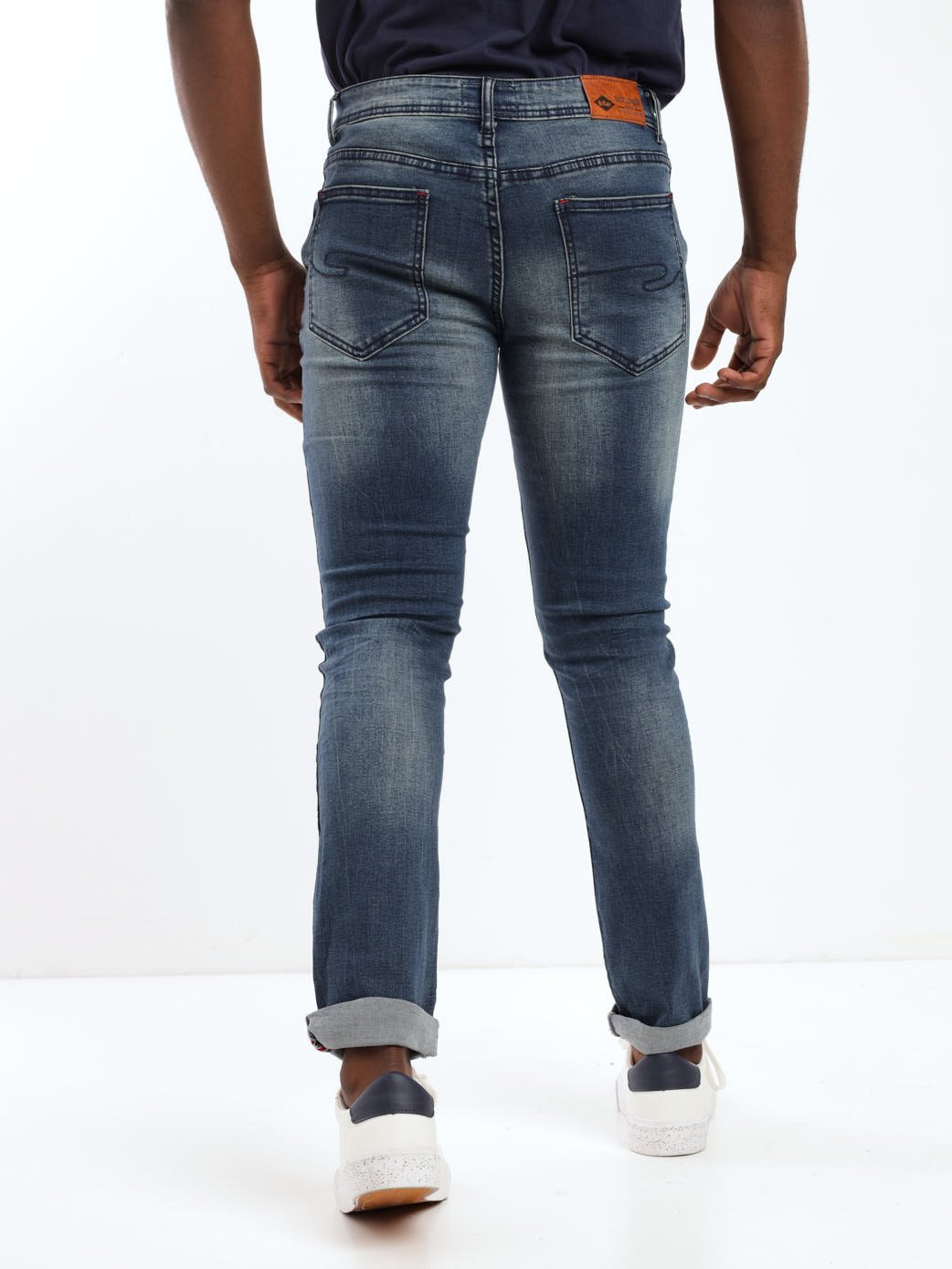 Men's Mid Blue Jack Tapered Denim Jean