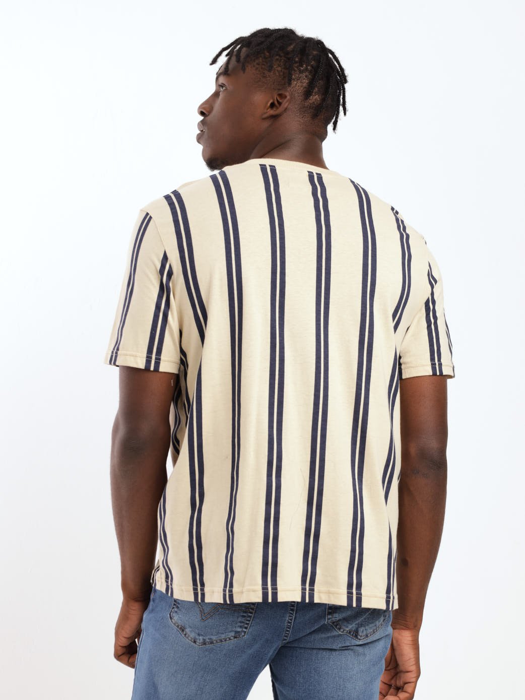 Men's Vertical Striped Tee