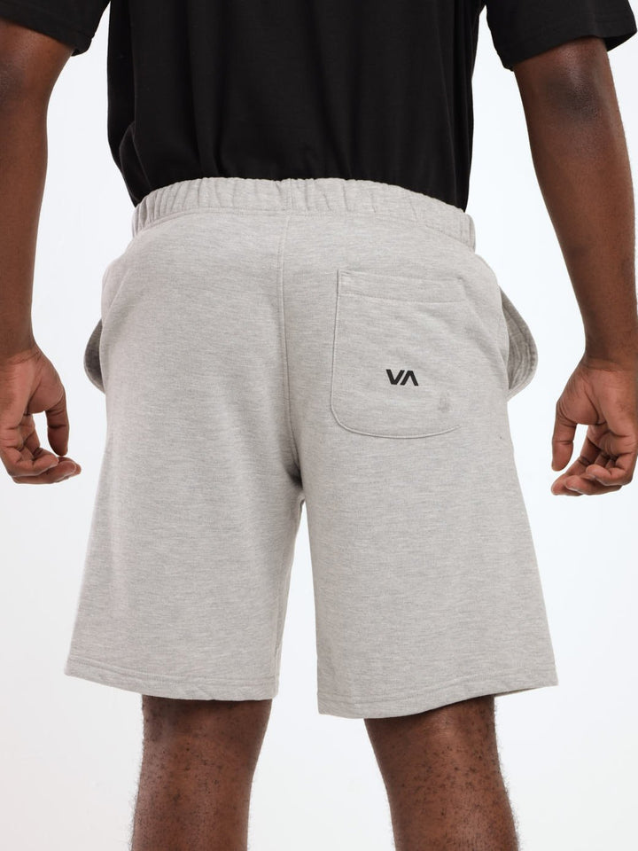 Mens Short Sleeve Small Logo Shirt- Grey