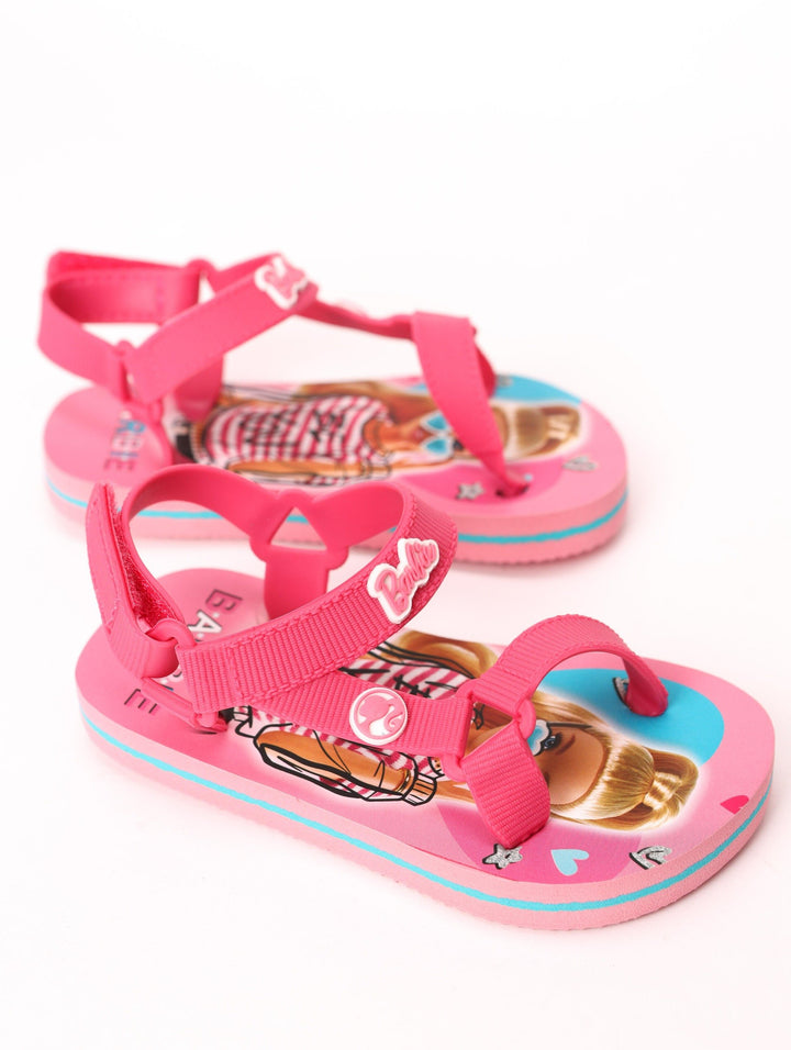 Girls Barbie Sandals - Pink