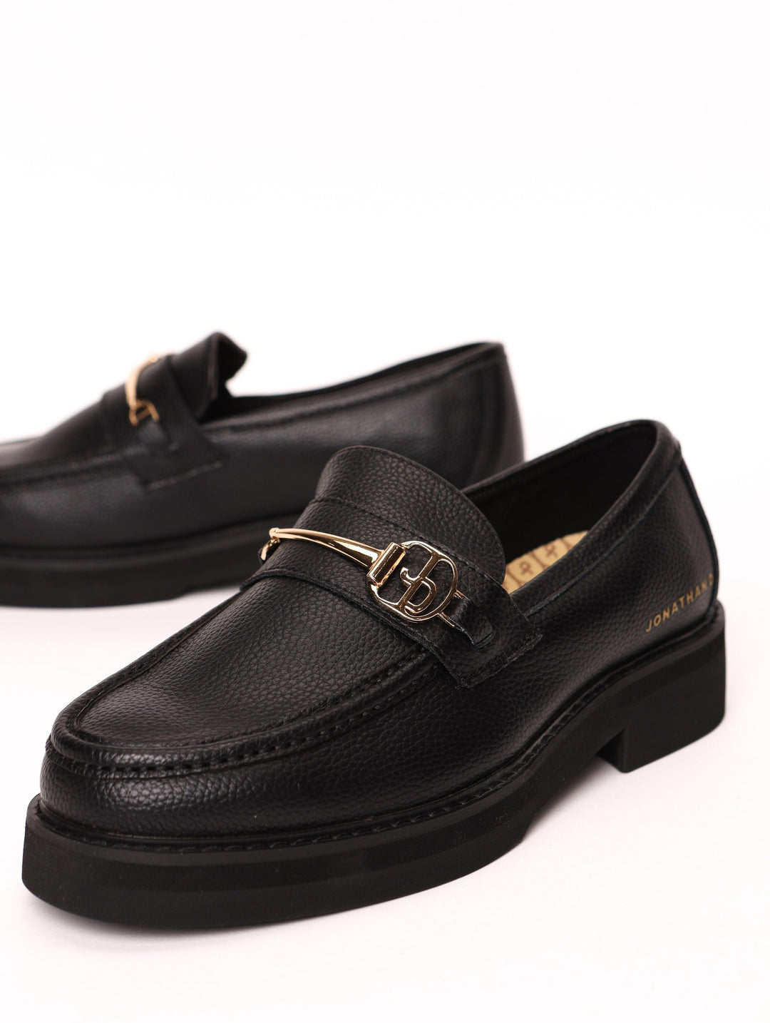 Men's J Buckle Loafer - Black