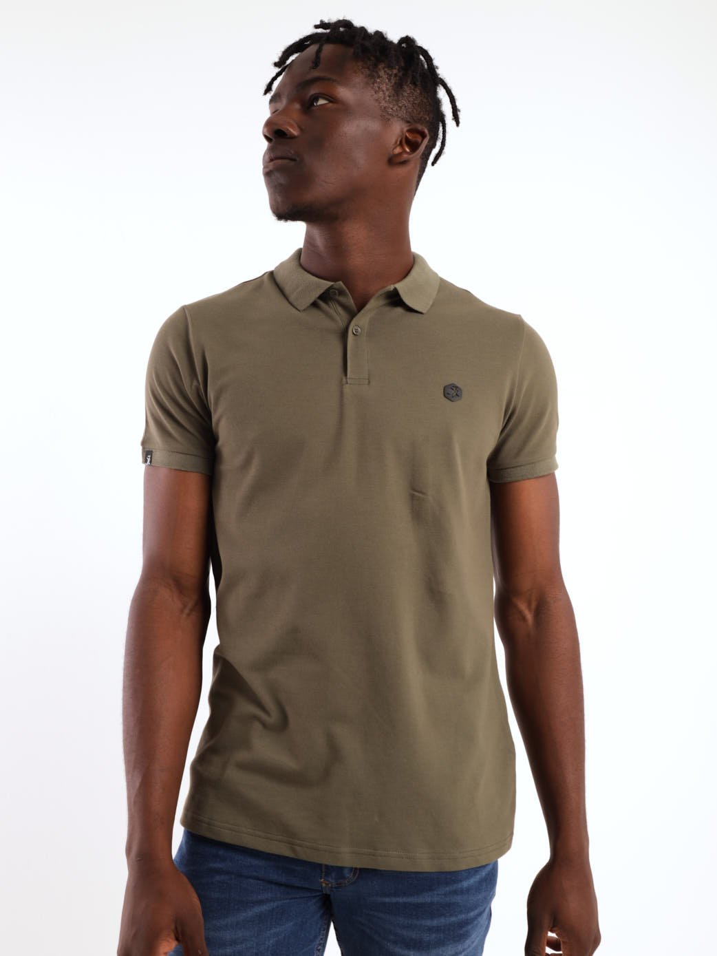 Mens Essential Golfer - Khaki
