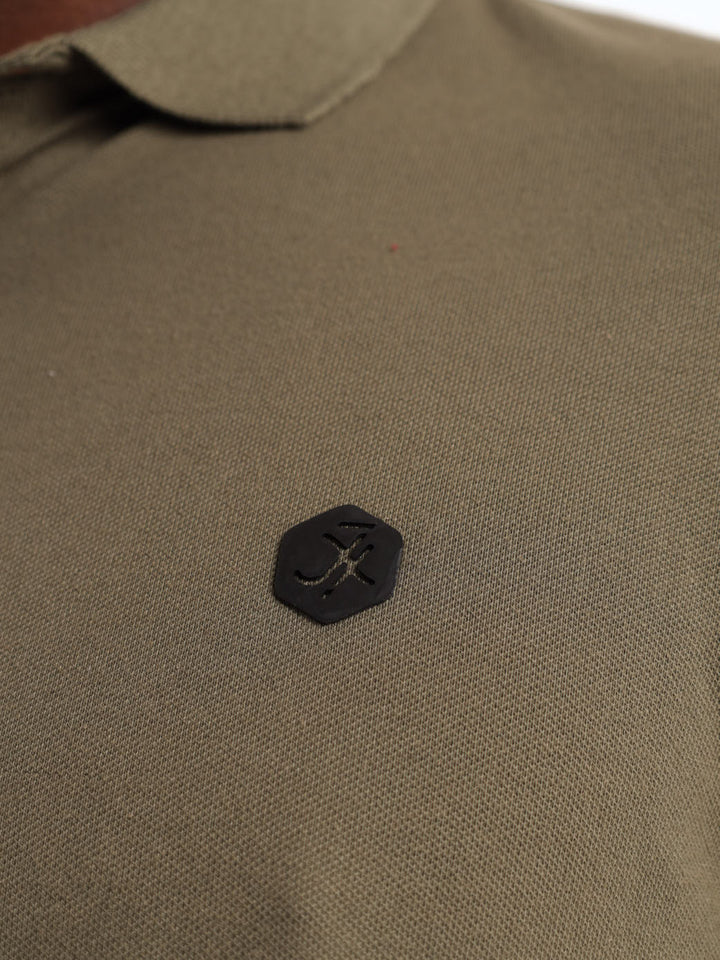 Mens Essential Golfer - Khaki