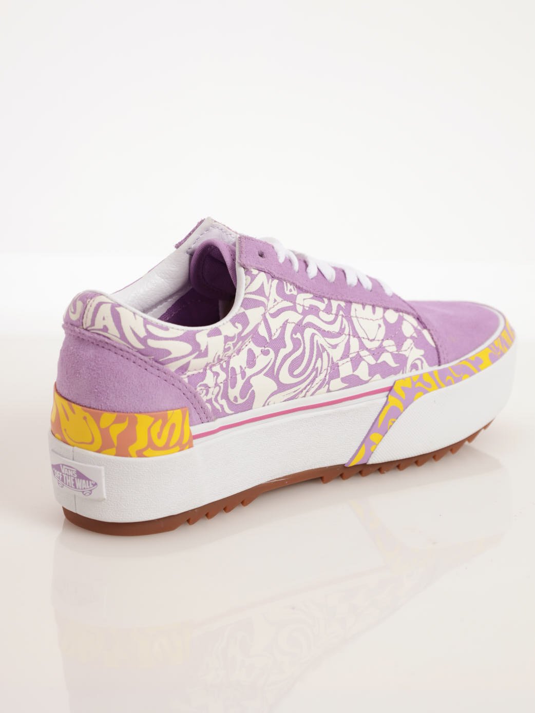 Ladies UA Old Skool Stacked Sneaker - Lilac