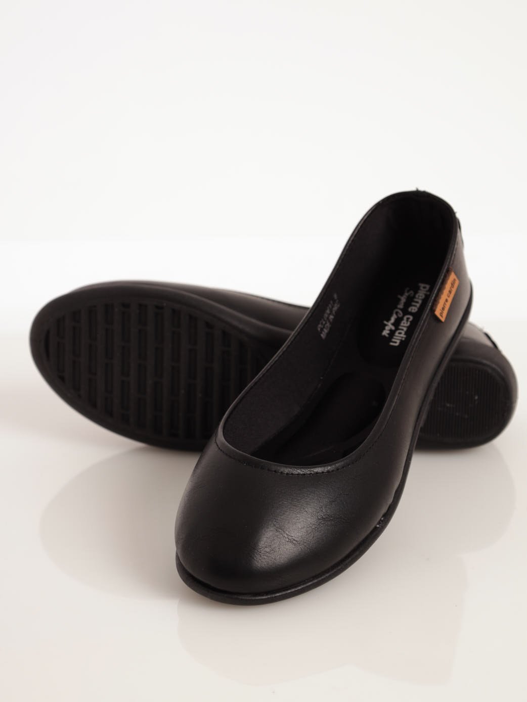 Ladies Round Toe Pump - Black