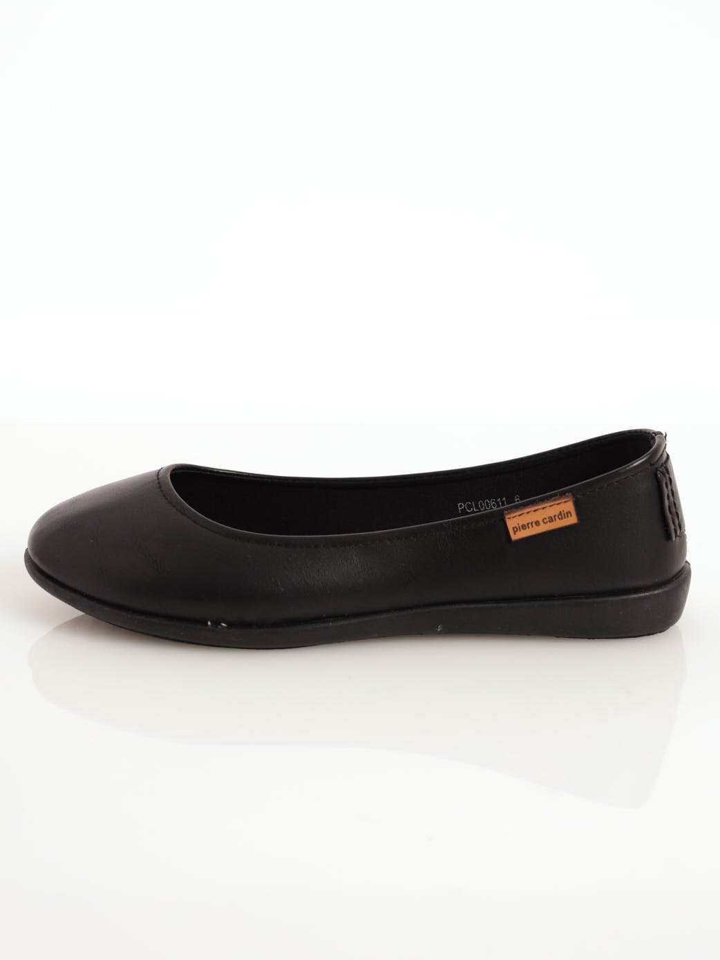 Ladies Round Toe Pump - Black