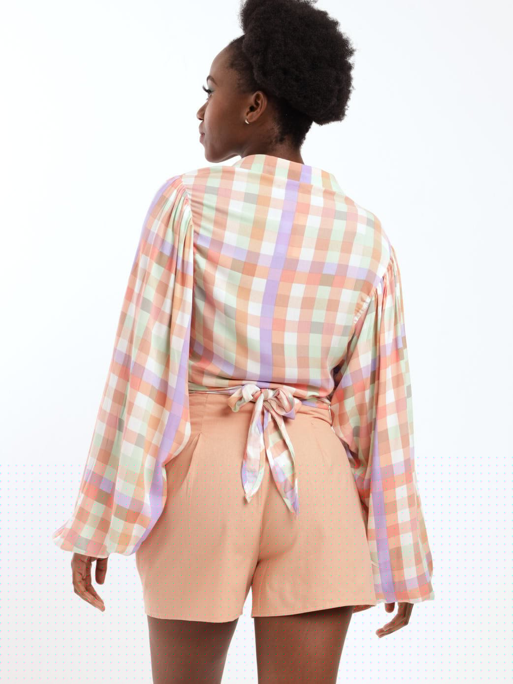 Ladies Tie-Front Shirt