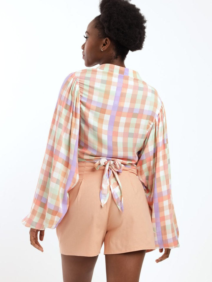 Ladies Tie-Front Shirt