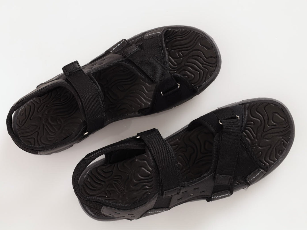 Men's Open Toe Adventure Sandal - Black