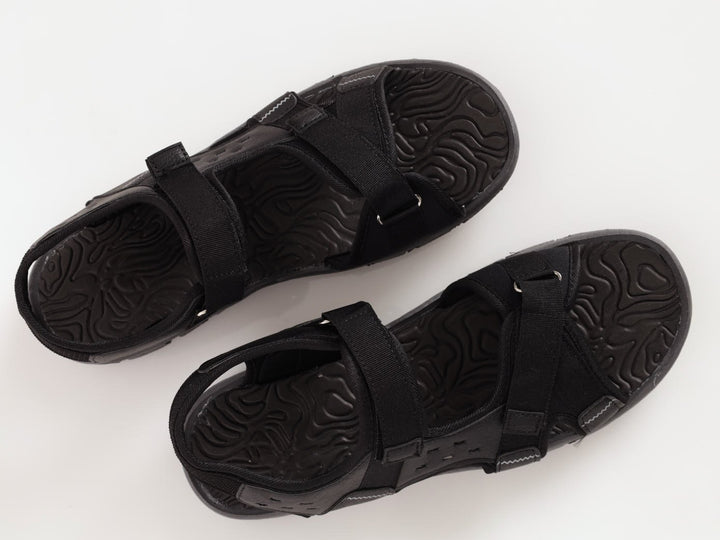Men's Open Toe Adventure Sandal - Black