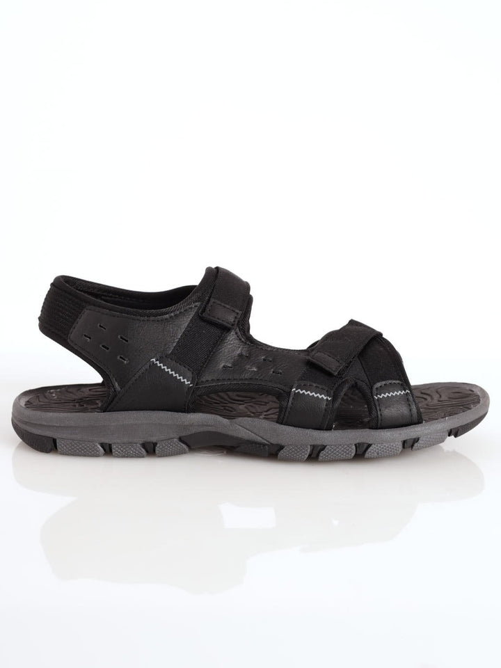 Men's Open Toe Adventure Sandal - Black
