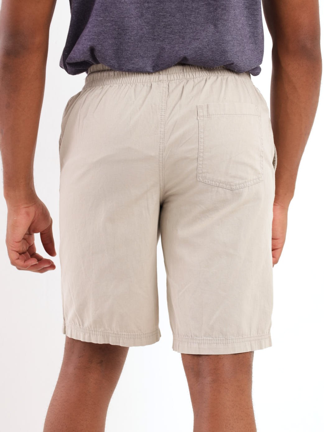 Men's Basic Pull-On Short - Stone