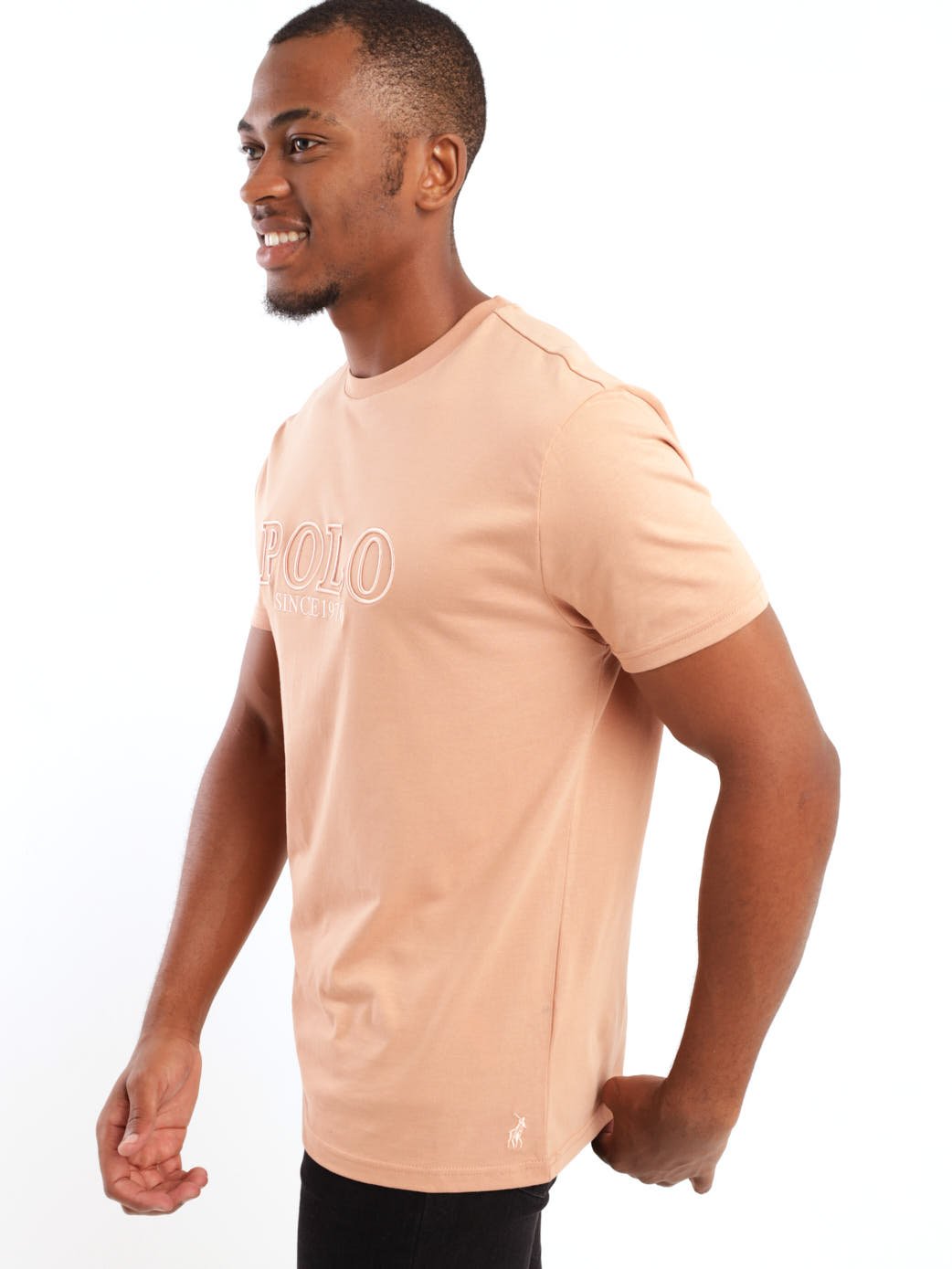 Men's Word Logo Tee - Nude