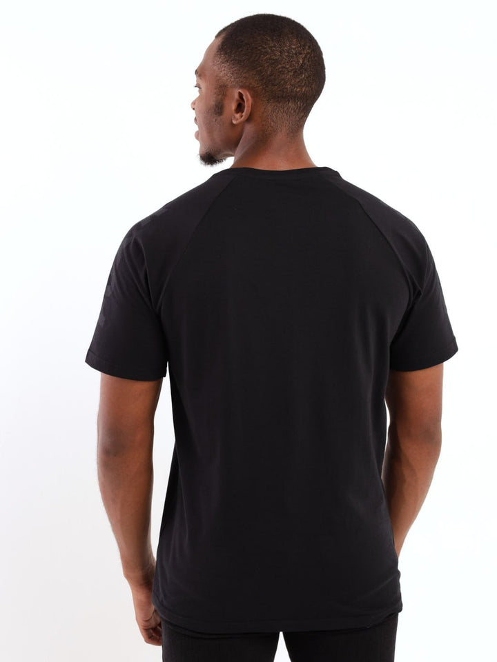 Men's Race Kit Raglan Tee - Black