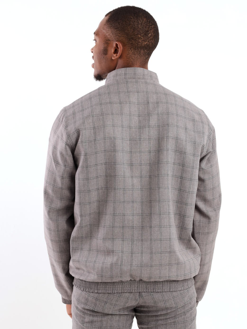 Men's Blouson Jacket - Grey