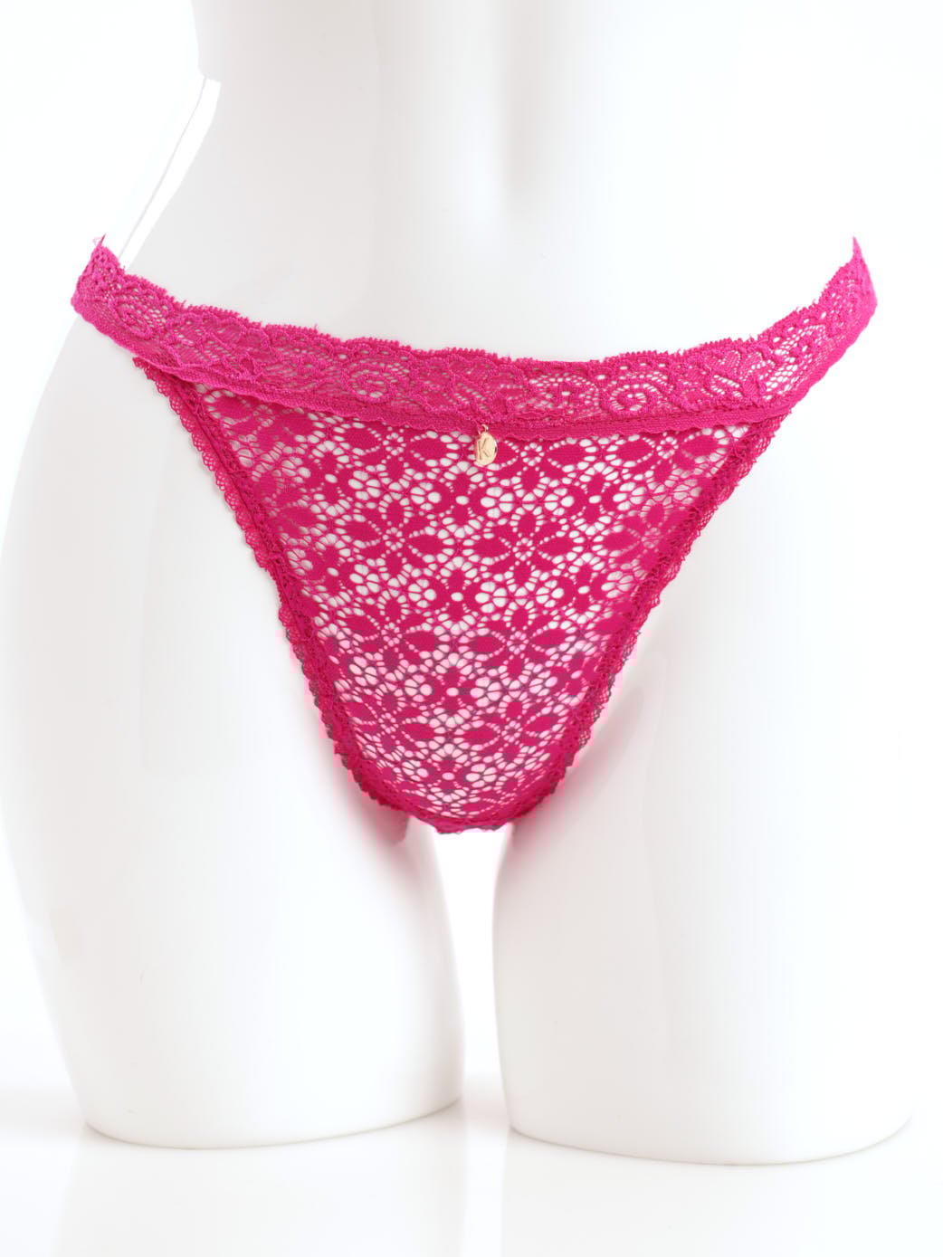Ladies 3 Pack All-Over Lace Thong Panty
