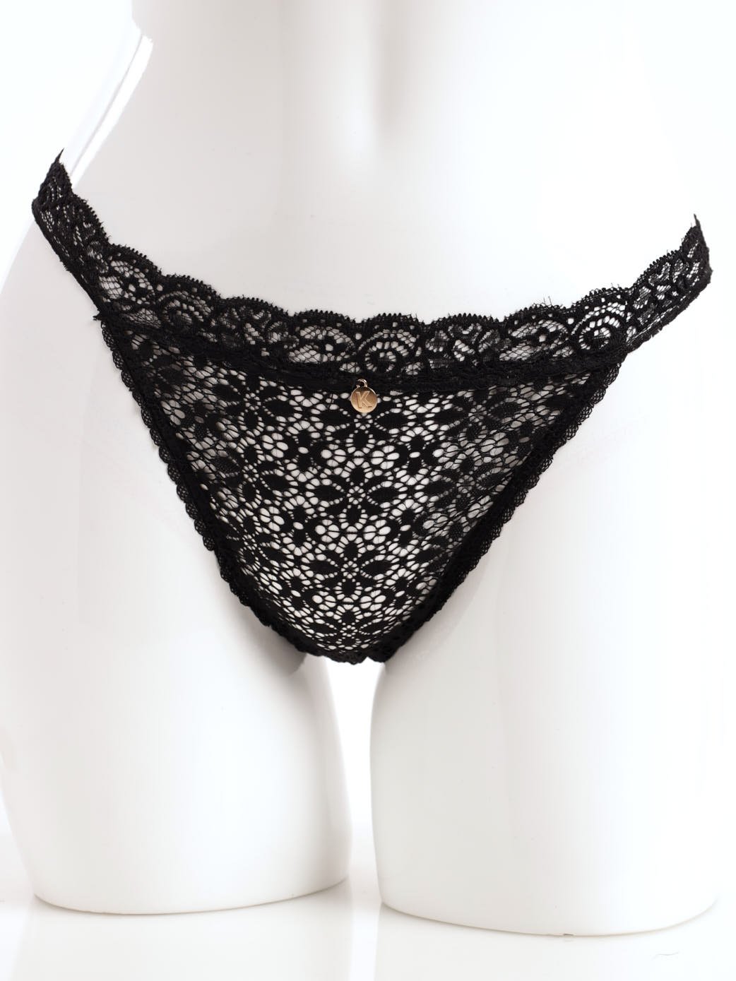 Ladies 3 Pack All-Over Lace Thong Panty