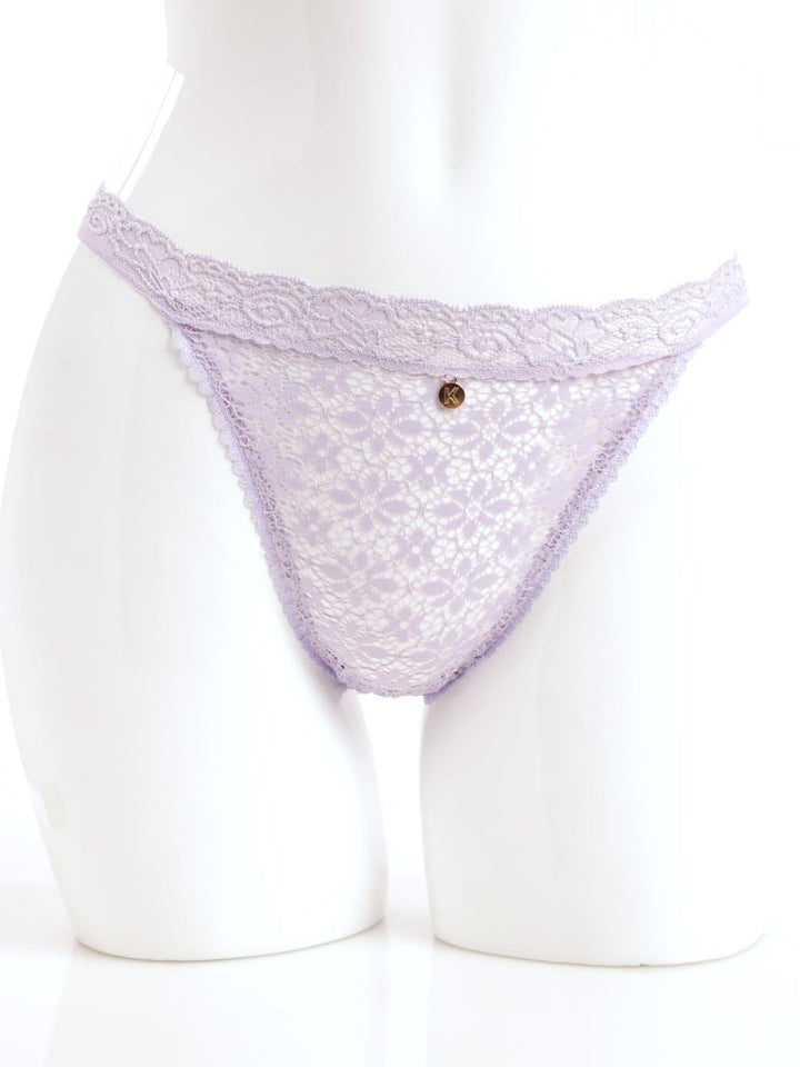 Ladies 3 Pack All-Over Lace Thong Panty