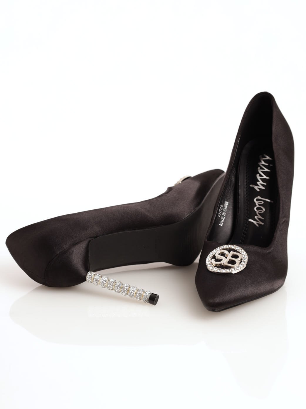 Ladies Dazzle Up Heel - Black