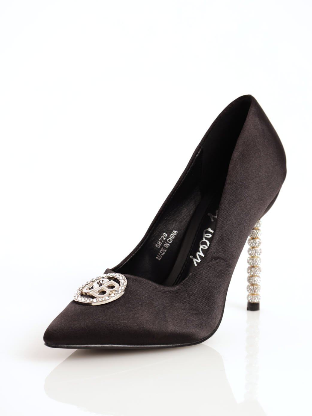 Ladies Dazzle Up Heel - Black