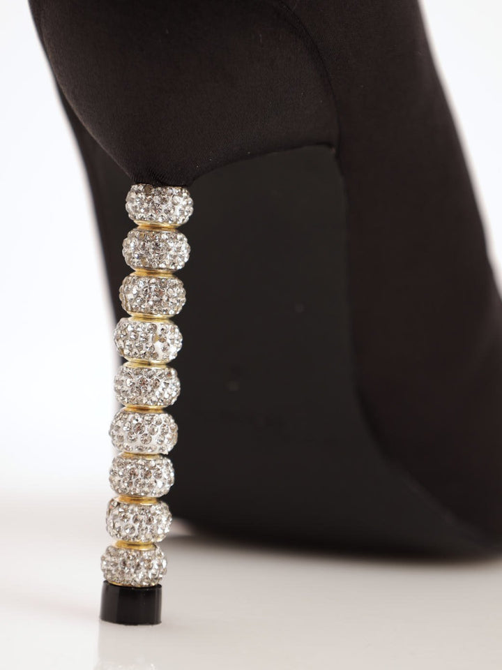 Ladies Dazzle Up Heel - Black