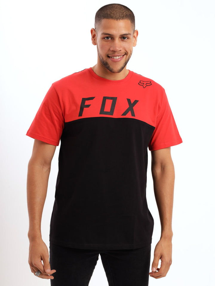 Men's Pivotal Short Sleeve Tee - Flame Red