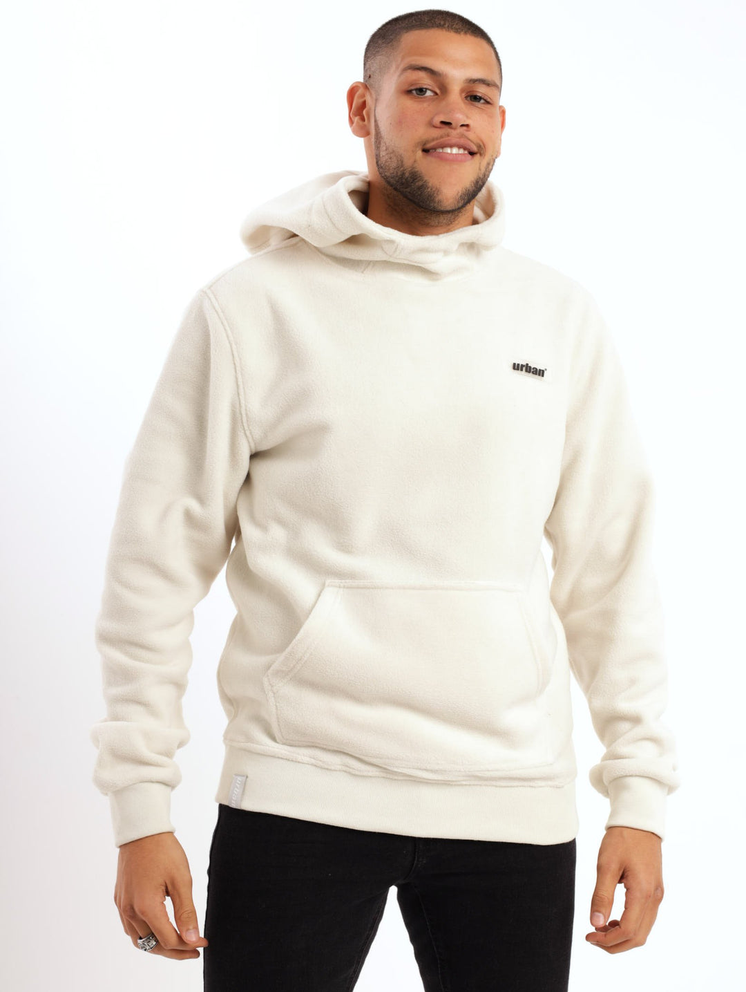 Men's Oversized Hoody - Bone