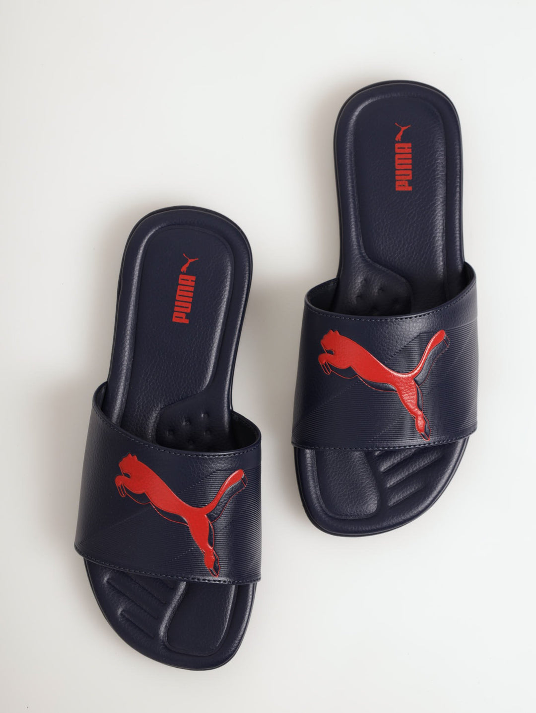 Men's Streetcat Emboss Slide Sandal - Navy