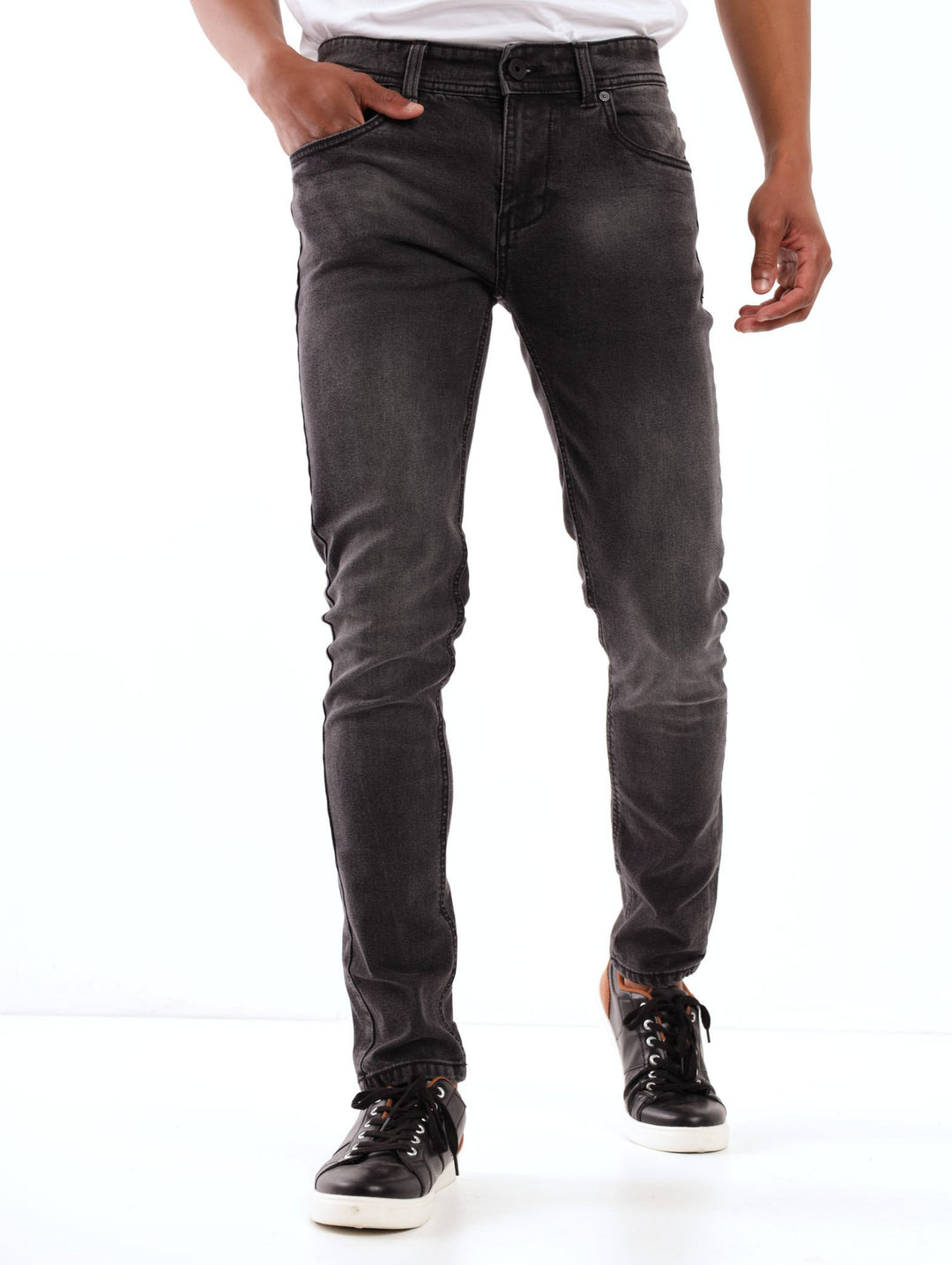Men's Charcoal Aventador Denim Jean