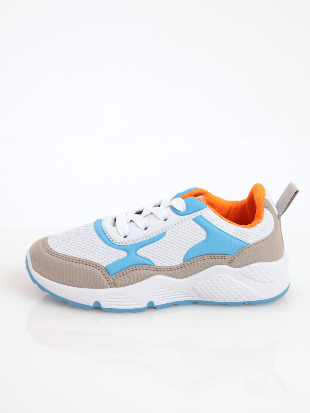 Boys Sneaker - Grey/Orange