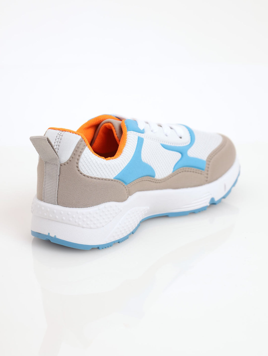 Boys Sneaker - Grey/Orange