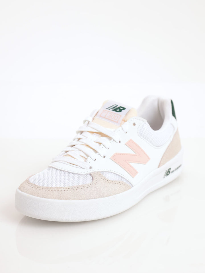 Men's CT300 Sneaker - White/Pink